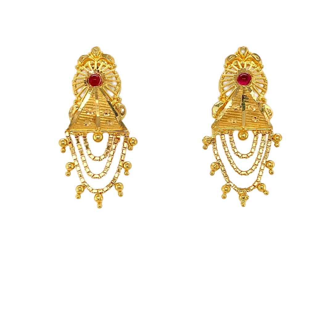 22kt Gold Earrings 
